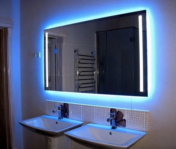 Подсветка зеркала в ванной и гардеробной